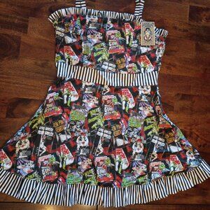 Too Fast Rockabilly Horror Dress